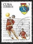 Stamps Cuba -  Volleyball