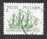 Stamps Poland -  1210 - Velero