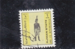 Stamps United Arab Emirates -  TRAJES MILITARES