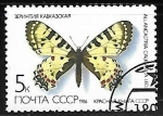 Stamps Russia -  Mariposas