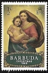 Stamps Antigua and Barbuda -  Madonna - Rafael