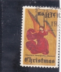 Stamps United States -  NAVIDAD-
