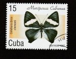 Stamps Cuba -  Coloura dirce