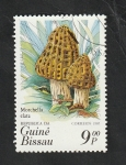 Stamps Guinea Bissau -  345 - Champiñón, Morchella elata