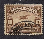Stamps Ecuador -  Servicio Aereo