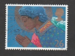 Stamps United Kingdom -  Santo en oración