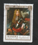Stamps United Arab Emirates -  Manama - 67 - Juan II, Rey de Inglaterra