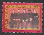 Stamps Poland -  1627 - V Congreso del Partido de los Trabajadores Polacos