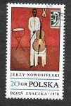 Stamps Poland -  1763 - Pintura