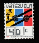 Stamps Venezuela -  Nacionalización petrolera
