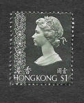 Stamps Hong Kong -  283 - Isabel II (Reino Unido)