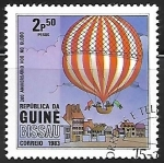 Stamps Guinea Bissau -  Balon - 200th Aniversario de la aviacion en globo
