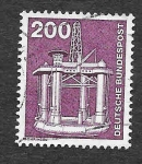 Stamps Germany -  1188 - Extracción de Petróleo