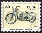 Stamps Cuba -  Motocicletas - Mars A20, 1926