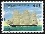 Stamps Benin -  Barcos - Thermopyles