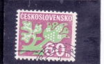 Stamps Czechoslovakia -  ILUSTRACIÓN FLORES
