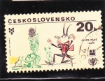 Stamps Czechoslovakia -  Año Internacional del Niño