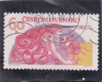 Stamps Czechoslovakia -  INVESTIGACIÓN DEL ESPACIO