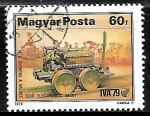 Stamps Hungary -  Primera  locomotiva electrica de Siemens 