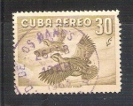Stamps Cuba -  aves