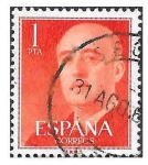 Stamps Spain -  Edif 1153 - Francisco Franco Bahamonde