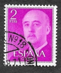 Stamps Spain -  Edif 1158 - Francisco Franco Bahamonde