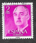 Stamps Spain -  Edif 1158 - Francisco Franco Bahamonde
