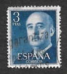 Stamps Spain -  Edif 1159 - Francisco Franco Bahamonde