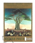 Stamps Hungary -  cedro