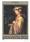 Stamps Mongolia -  Rembrant