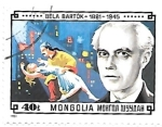 Stamps Mongolia -  Bartok