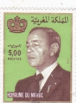Stamps Morocco -  rey Hassan II