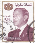 Stamps Morocco -  rey Hassan II