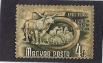 Stamps Hungary -  Ganado