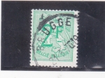 Stamps Belgium -  cifra-y león rampante