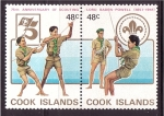 Stamps Cook Islands -  75 aniversario