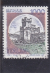 Stamps Italy -  castello di Montagnana