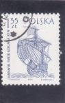 Stamps Poland -  carabela 