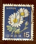 Stamps Japan -  Flor