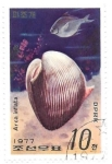 Stamps North Korea -  conchas