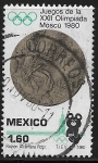 Stamps Mexico -  Juegos Olímpicos de Moscú