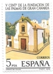 Stamps Spain -  V cent. fundación de las Palmas