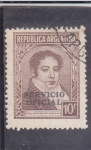 Stamps Argentina -  Bernardino Rivadavia 