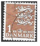 Stamps Denmark -  297 - Escudo