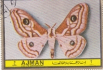 Stamps United Arab Emirates -  mariposa