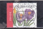Stamps Belgium -  flores-