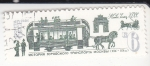 Stamps Russia -  tranvia de caballos