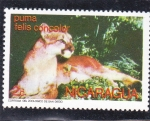 Stamps Nicaragua -  puma 