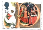 Stamps United Kingdom -  navidad
