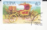 Stamps Cuba -  carruaje antiguo 